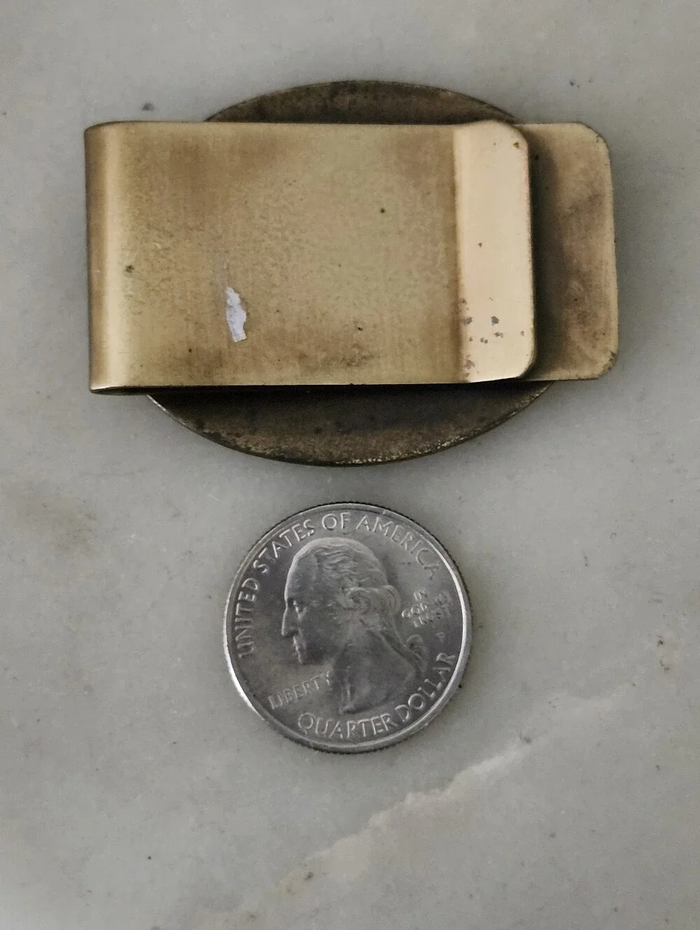 Guinness Extra Stout St. James Gate Dublin Money Clip in Black and Antique Gold